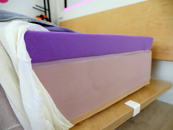 Purple Hybrid Premier 3 mattress materials