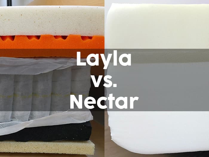Layla vs. Nectar 5 Models Compared, 38 Data Points Analyzed NapLab