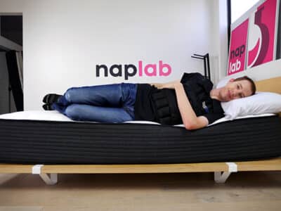 Plank Firm Luxe edge support - side sleeping with vest