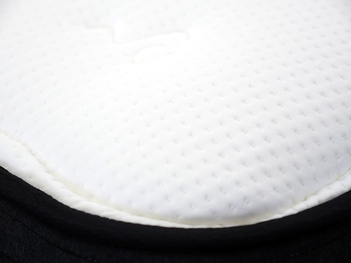Plank Firm Luxe mattress cover close-up