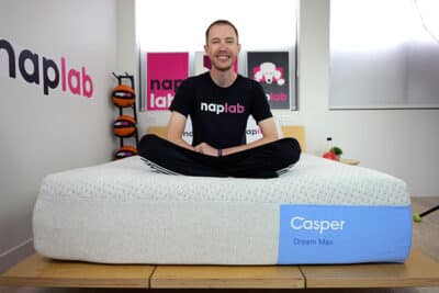 Casper Dream Max Hybrid Sitting