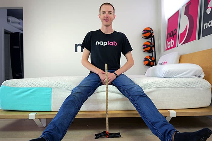 Casper Snow Hybrid Edge Support Test