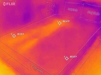 Casper Atlas Cooling Test After