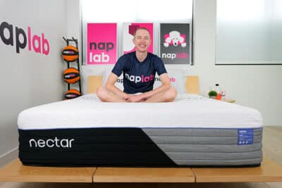 Nectar Luxe Hybrid Sitting