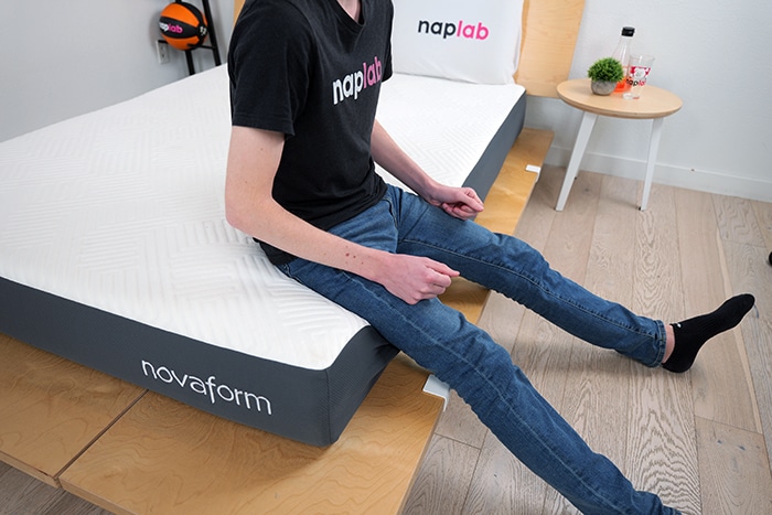 Novaform Dreamaway Edge Support Sitting Novaform Dreamaway Edge Support Sitting