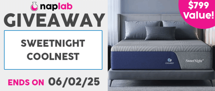 Sweetnight Coolnest Gvieaway Start Photo