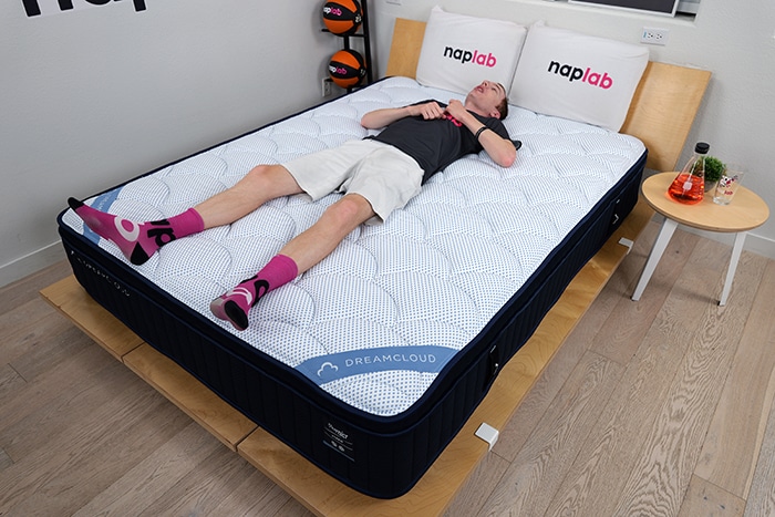 Dreamcloud Premier Hybrid Back Sleeping Dreamcloud Premier Hybrid Back Sleeping