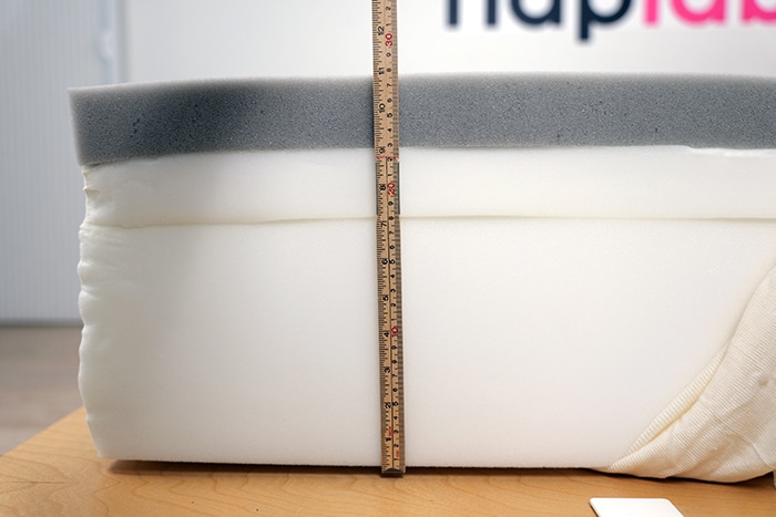 Ghostbed Comfort Foam Measuring Materials Ghostbed Comfort Foam Measuring Materials