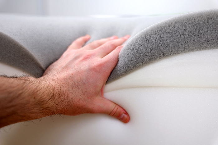 Ghostbed Comfort Foam Pressing Materials Ghostbed Comfort Foam Pressing Materials