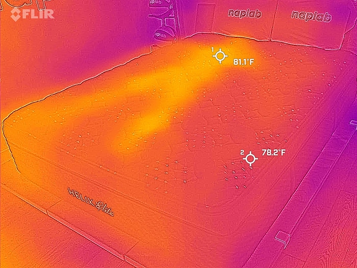 Helix Moonlight Elite After Cooling Test Helix Moonlight Elite After Cooling Test