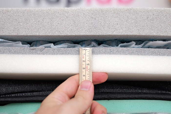 Helix Plus Elite 2025 Memory Foam Measured Helix Plus Elite 2025 Memory Foam Measured