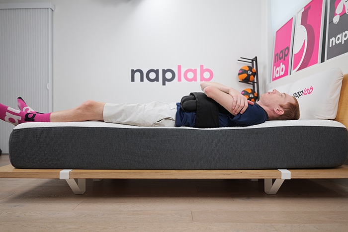 Ghostbed Comfort Hybrid Edge Support Test Back With Vest Ghostbed Comfort Hybrid Edge Support Test Back With Vest