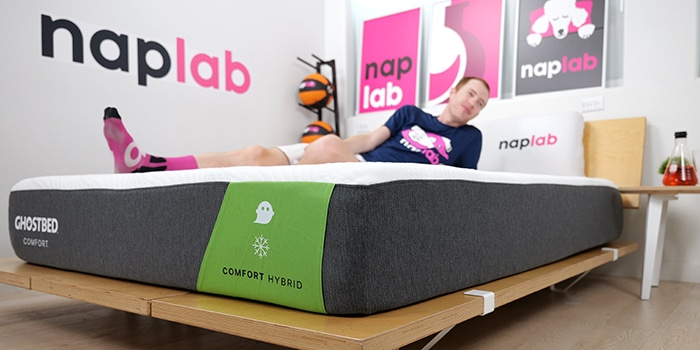 Ghostbed Comfort Hybrid Hero Image Alt
