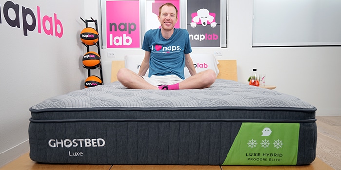 Ghostbed Luxe Hybrid Hero