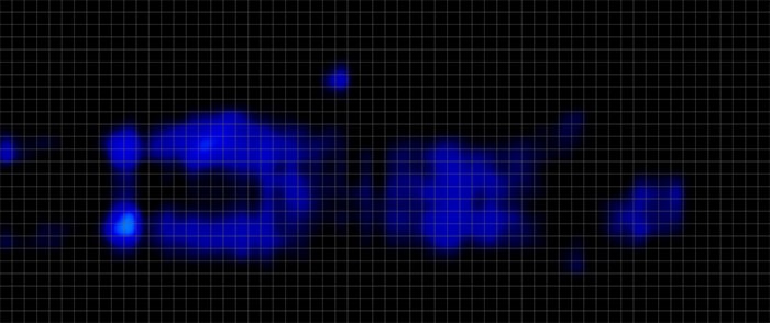 Ghostbed Luxe Hybrid Pressure Map Stomach Ghostbed Luxe Hybrid Pressure Map Stomach
