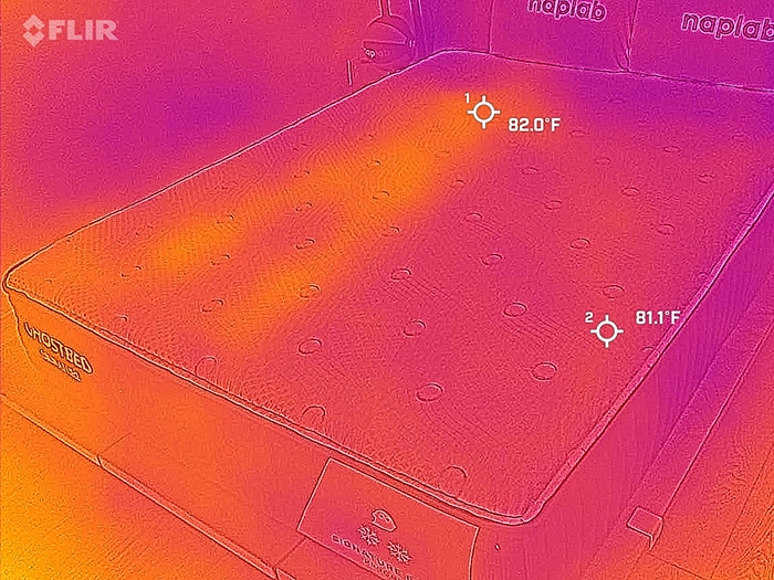Ghostbed Signature Foam After Cooling Test Ghostbed Signature Foam After Cooling Test