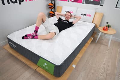 Ghostbed Signature Foam Lounging 2