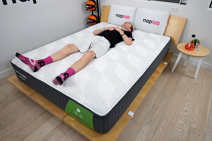 Ghostbed Signature Hybrid Back Sleeping Ghostbed Signature Hybrid Back Sleeping