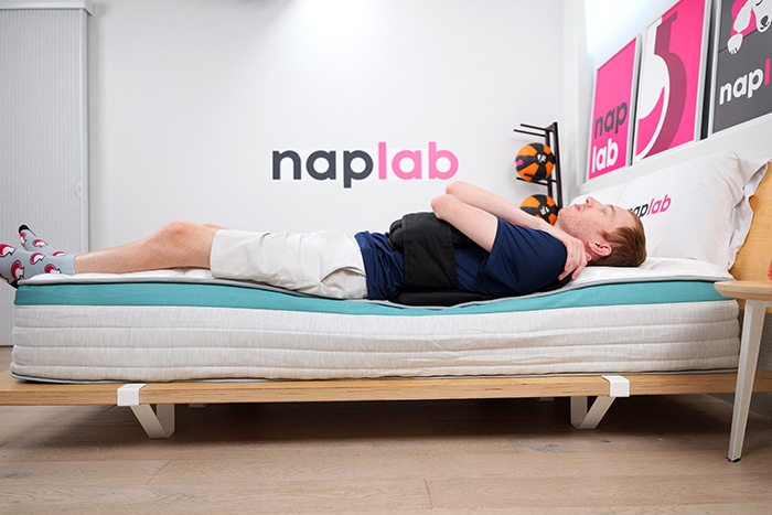 Helix Sunset 2025 Edge Support Test Back Sleeping With Vest Helix Sunset 2025 Edge Support Test Back Sleeping With Vest