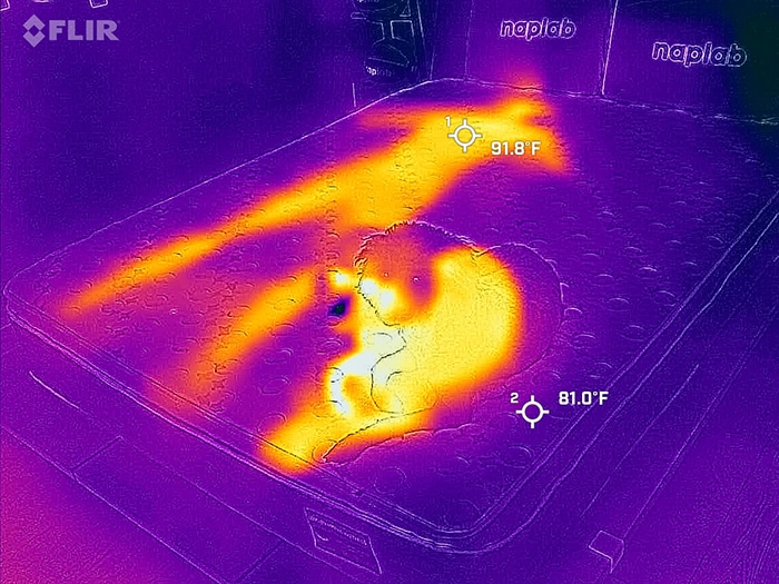 Sleepmax Before Cooling Test Sleepmax Before Cooling Test