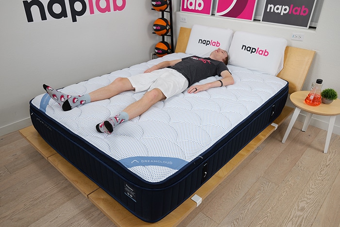 Dreamcloud Premier 2025 Back Sleeping Dreamcloud Premier 2025 Back Sleeping