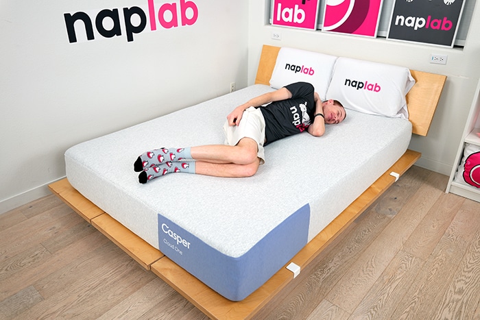 Casper Cloud One Side Sleeping