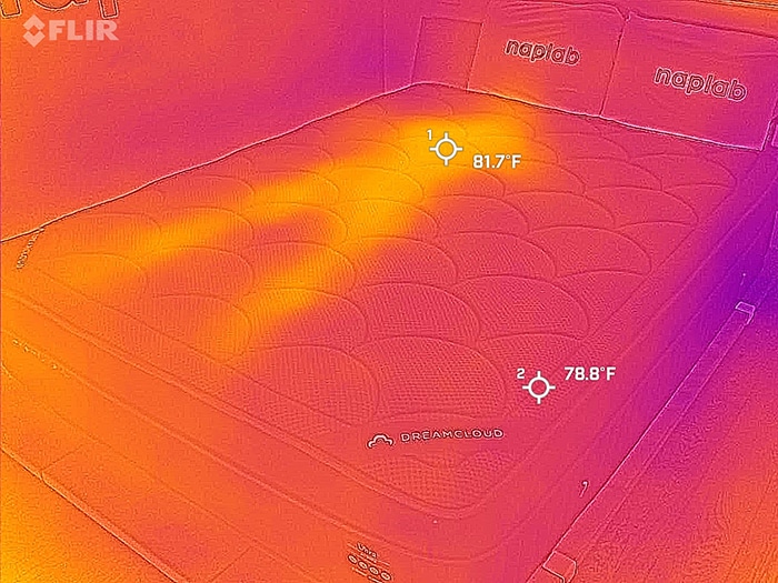 Dreamcloud Ultra After Cooling Test Dreamcloud Ultra After Cooling Test