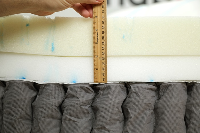 Dreamcloud Ultra Hybrid Measuring Comfort Foam Dreamcloud Ultra Hybrid Measuring Comfort Foam