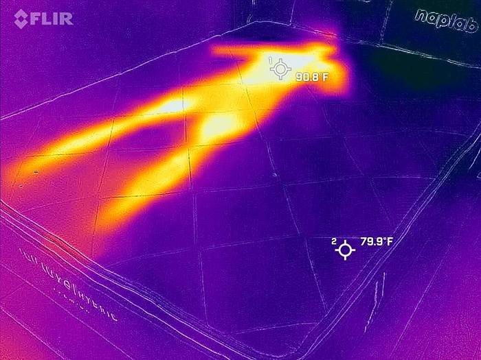 Lull Luxe Premium Hybrid Before Cooling Test Lull Luxe Premium Hybrid Before Cooling Test