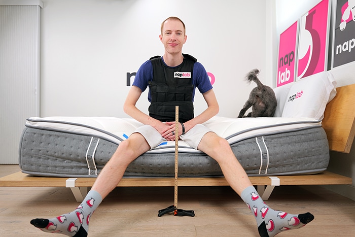 Lull Luxe Premium Hybrid Edge Support Test With Vest Lull Luxe Premium Hybrid Edge Support Test With Vest