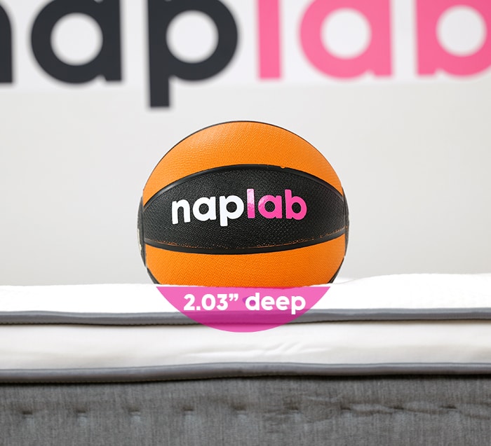 Lull Luxe Premium Hybrid Sinkage Test Lull Luxe Premium Hybrid Sinkage Test