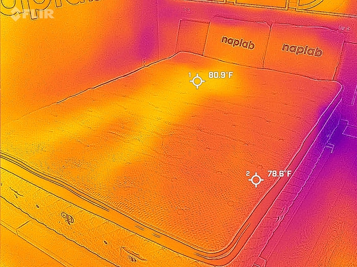 Plushbeds Signature Bliss After Cooling Test