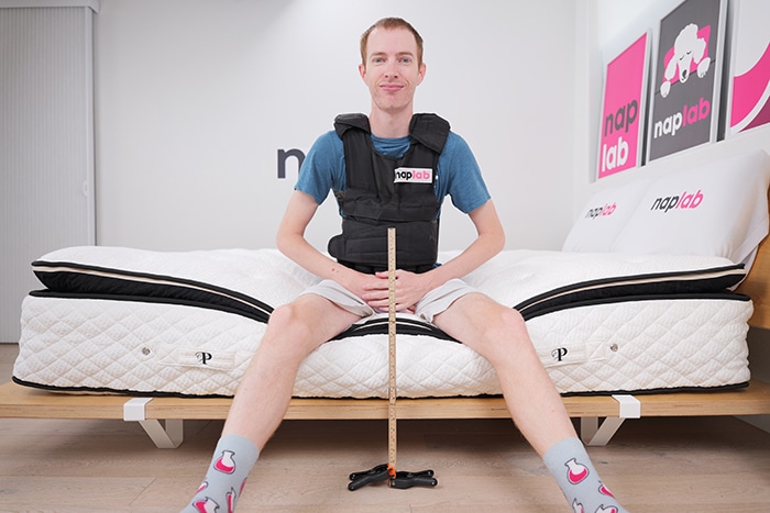 Plushbeds Signature Bliss Edge Support Test With Vest