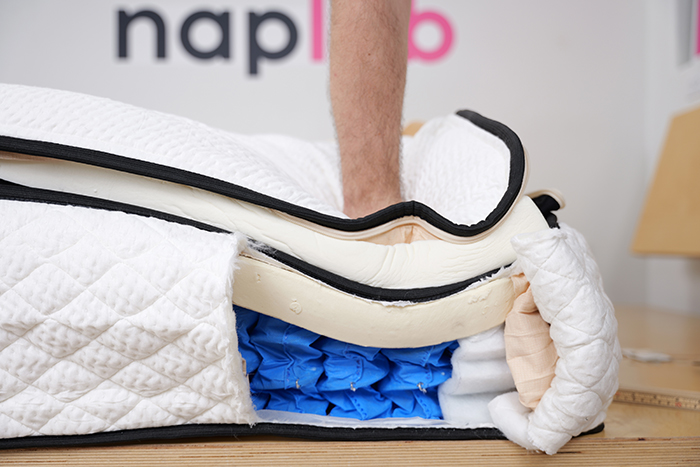 Plushbeds Signature Bliss Pressing On Foams