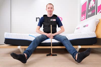 Novaform Sofresh Plus Edge Support Test With Vest