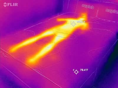 Sealy Icon Before Cooling Test