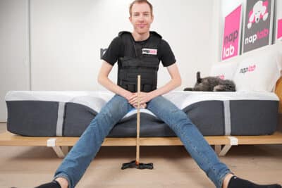 Sealy Icon Edge Support Test With Vest