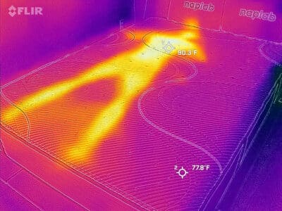 Sealy Posturepedic Plus Prosser Hills Before Cooling Test Sealy Posturepedic Plus Prosser Hills Before Cooling Test