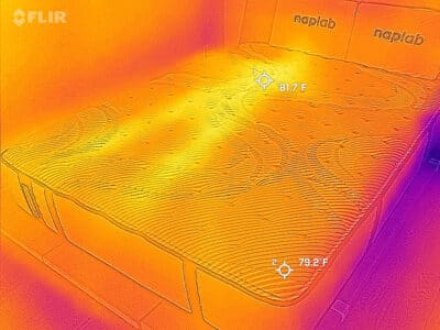 Sealy Posturepedic Pro Highland Manor After Cooling Test