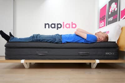 Sleeping Duck Mach Ii Edge Support Test Back Sleeping