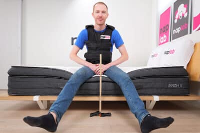 Sleeping Duck Mach Ii Edge Support Test With Vest