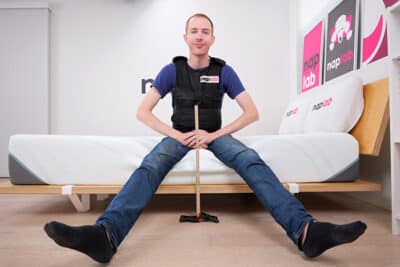 Tempurpedic Supreme Hybrid Edge Support Test With Vest