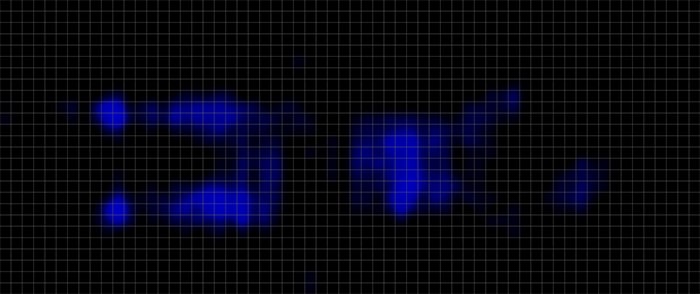 Tempurpedic Supreme Hybrid Pressure Map Stomach